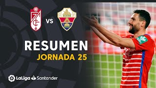 Resumen de Granada CF vs Elche CF 21 [upl. by London685]