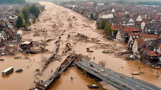 4 Cities in RUINS After POLANDs Flood of the Century [upl. by Shaper512]