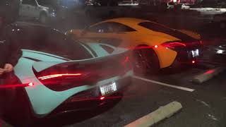 Cyrus amp Christina Dobre 2018 McLaren 720S and 2019 570S Cold Start First Day Owning McLaren [upl. by Salas]