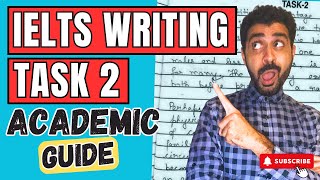 IELTS Academic Writing Task 2  Tips Tricks and Example Answer [upl. by Leuname728]