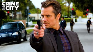 Raylan Tracks to Bust Clinton  Justified Timothy Olyphant [upl. by Skyler]