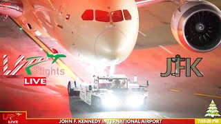 🔴LIVE JFK AIRPORT ACTION  John F Kennedy International  Live Plane Spotting [upl. by Effy]