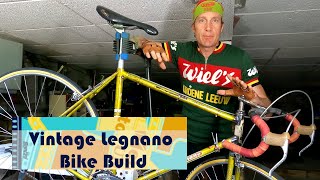 Vintage Legnano bike build [upl. by Anaihs]