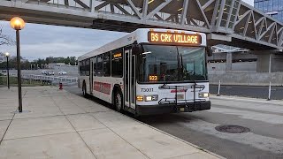 Loudoun County Transit 2014 Gillig Advantage LF40 73001 on Route 923 Discontinued [upl. by Aneerahs]