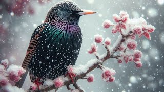 SIĞIRCIK KUŞU ÖTÜŞÜ VE SESİCOMMON STARLİNG SOUND VOİCE Sturnus vulgaris [upl. by Kos]