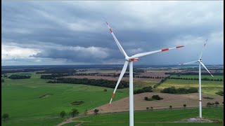 Windpark bei Demmin V112  DJI mini 3 [upl. by Enirehtahc]