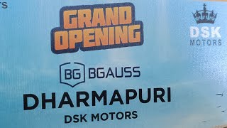 BGAUSS Electric scooter 🛵 DSK Motors Grand Opening Dharmapurisuryatvdpi [upl. by Acalia]