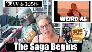 JENN amp JOSH The Saga BeginsWEIRD AL Reaction Star Wars PARODY Weird Al Yankovic reaction TSEL [upl. by Aihcela]