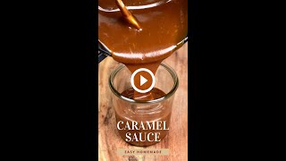 Homemade Caramel Sauce [upl. by Bakki]