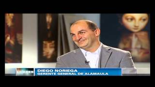 Diego Noriega  Gerente General de alaMaula en LIDERES con Cecilia LuchiaPuig por C5N [upl. by Atinele]