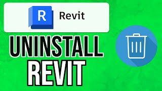 How to UNINSTALL REVIT from PCLaptop  Clean Uninstall Autodesk Software  Remove Revit 2024 [upl. by Etrem]