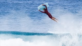 BODYBOARDING PIPELINE WITH WORLD CHAMP JEFF HUBBARD [upl. by Allard105]