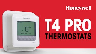 Honeywell T4 Pro Thermostats [upl. by Karel883]