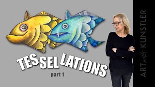 Tessellations What is a tessellation pattern Part 1 [upl. by Adnirak]