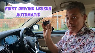 First Driving Lesson  How To Drive Automatic Car [upl. by Rickart]