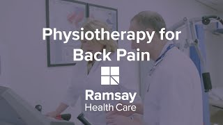 Physiotherapy for Back Pain [upl. by Koerner]