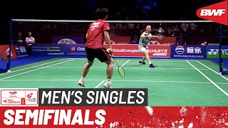 BWF World Championships 2023  Kodai Naraoka JPN 4 vs Anders Antonsen DEN 12  SF [upl. by Enelime]