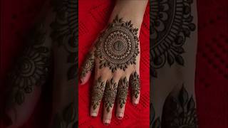 New latest mehndi designs unique mehndi design shotrs viralvideo tendling pleasesubscribe like [upl. by Ydnam270]