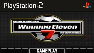 World Soccer Winning Eleven 7 International PS2 Gameplay [upl. by Oirasec]