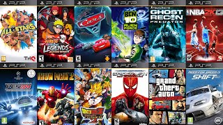 Top 25 Best PSP Games of All Time  Best PPSSPP Games [upl. by Letnwahs]