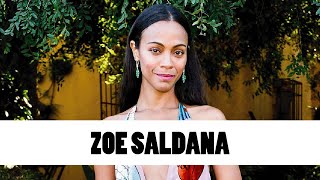 10 Things You Didnt Know About Zoe Saldana  Star Fun Facts [upl. by Nunciata]