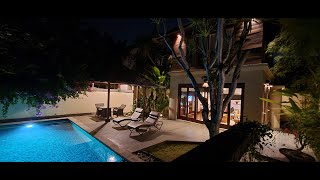 The Pavilions Honeymoon Pool Villa Tour  Bali Sanur [upl. by Vladimar496]