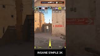 s1mple Insane Scout Headshots 3K on Faceit shorts [upl. by Oirrad]