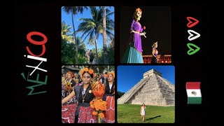 MÉXICO 42 DAYS IN 24 MINUTES  TRAVEL VLOG [upl. by Kado402]