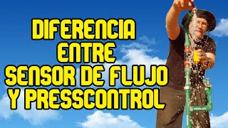 Diferencia entre PRESOSTATO presscontrol y FLUJOSTATO sensor de flujo Presurizadora Elevadora [upl. by Etolas]