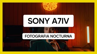 Sony A7IV  Fotografía nocturna en una fiesta [upl. by Ohaus]