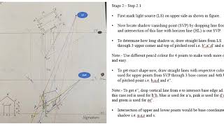 Sciography in 2 point perspective [upl. by Anez]