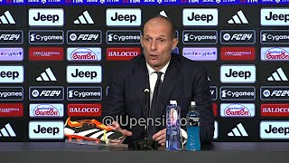 ALLEGRI post JuveEmpoli 11 conferenza stampa quotRifarei la scelta Milik perché Yildiz nonquot [upl. by Bonner156]