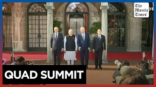 Biden hosts Modi Kishida and Albanese for Quad Leaders Summit [upl. by Larual925]