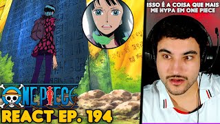 GOL D ROGER MANDOU UMA MENSAGEM React One Piece EP 194 [upl. by Chyou78]