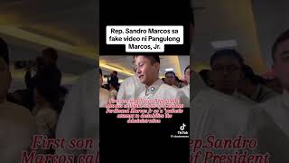 Ilocos RepSandro Marcos quotpathetic a attempt to destabilize the administration abscbnnews [upl. by Eliath]