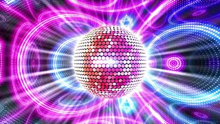 4K Disco Ball Lights and Stunning Effects VJ Relax with Disco music [upl. by Scevo]