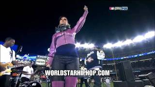 Jayz  FT Alicia Keys  Empire state of mind  Live At World Series [upl. by Cyrill]