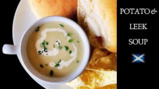 Potato amp Leek Soup  Creamy Tattie amp Leek Easy Recipe [upl. by Alios638]