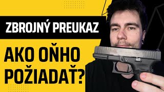 Zbrojný Preukaz Časť 1  Pred podaním žiadosti Byrokracia a ceny Vyplnenie žiadosti [upl. by Llehsyt]