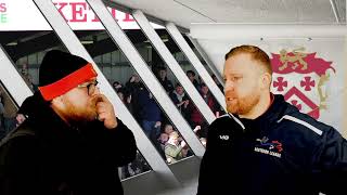 Postmatch interview  Kettering Town 13 Long Eaton United 03022024 [upl. by Asikal]