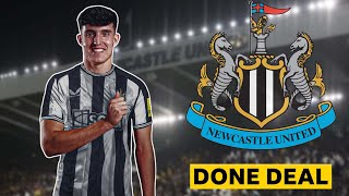 Newcastle United Sign Tino Livramento  DONE DEAL [upl. by Esdras]