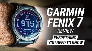 Garmin Fenix 7 Review  BEST Smartwatch in 2022 [upl. by Karlyn989]