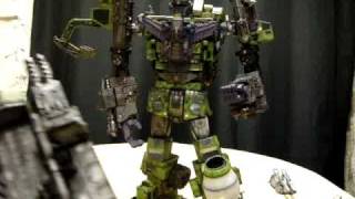 CUSTOM G1 DEVASTATOR Part 3 EmGos Transformers Reviews N Stuff [upl. by Noterb]