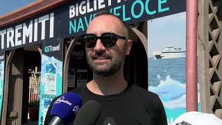 Ferragosto 2023 interviste allimbarco delle Isole Tremiti [upl. by Blader]