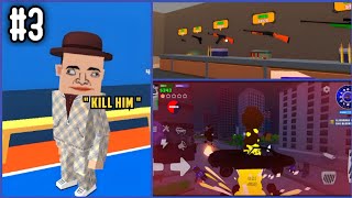 Kill the gang member  Mission 3  Dude War Pixel Shooter Game [upl. by Warthman]