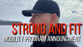 Strong and fit mobility program announcement [upl. by Junna]