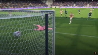 Ipswich Town Broadhead Goal Championship 2324  Fifa 23 Ultra Realistic Settings amp Sliders  🔵⚪ [upl. by Yseult246]