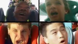 Kids Freak Out on Roller Coaster – The Remix BrainRush Fragment [upl. by Tsnre108]