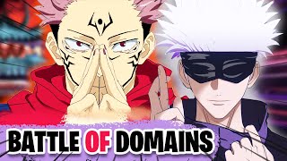 All 12 Domain Expansion Explained from JJK Manga and Anime  Lethal and NonLethal Domain  Loginion [upl. by Annairol773]