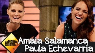 Paula Echevarría y Amaia Salamanca quotEn las redes sociales hay Anistas y Cristinistasquot [upl. by Nilsoj]